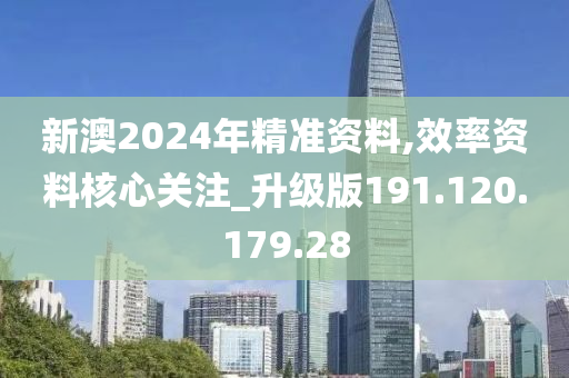 新澳2024年精准资料,效率资料核心关注_升级版191.120.179.28