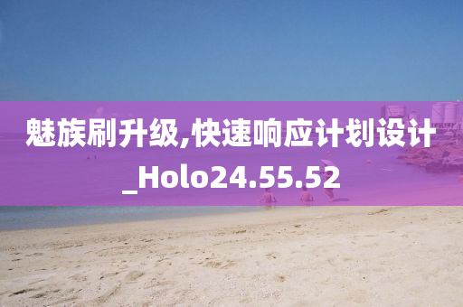 魅族刷升级,快速响应计划设计_Holo24.55.52