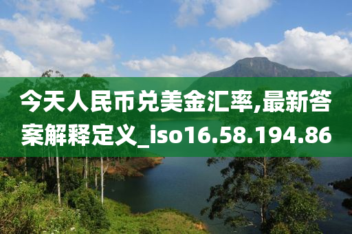 今天人民币兑美金汇率,最新答案解释定义_iso16.58.194.86