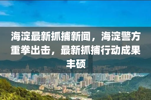 海淀最新抓捕新聞，海淀警方重拳出擊，最新抓捕行動(dòng)成果豐碩