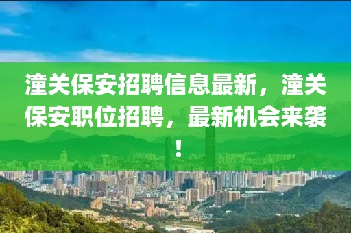 潼關(guān)保安招聘信息最新，潼關(guān)保安職位招聘，最新機會來襲！