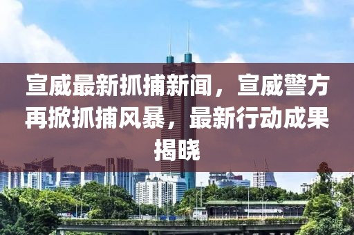 宣威最新抓捕新聞，宣威警方再掀抓捕風(fēng)暴，最新行動成果揭曉