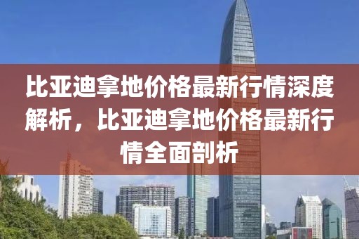 比亞迪拿地價格最新行情深度解析，比亞迪拿地價格最新行情全面剖析