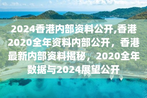 2024香港內部資料公開,香港2020全年資料內部公開，香港最新內部資料揭秘，2020全年數(shù)據(jù)與2024展望公開