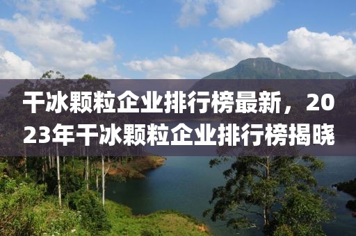 干冰顆粒企業(yè)排行榜最新，2023年干冰顆粒企業(yè)排行榜揭曉