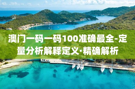 澳門一碼一碼100準(zhǔn)確最全-定量分析解釋定義·精確解析