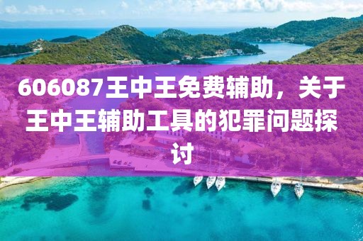 606087王中王免費(fèi)輔助，關(guān)于王中王輔助工具的犯罪問(wèn)題探討