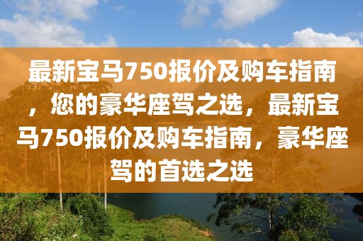 最新寶馬750報價及購車指南，您的豪華座駕之選，最新寶馬750報價及購車指南，豪華座駕的首選之選