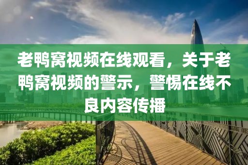 老鴨窩視頻在線(xiàn)觀看，關(guān)于老鴨窩視頻的警示，警惕在線(xiàn)不良內(nèi)容傳播